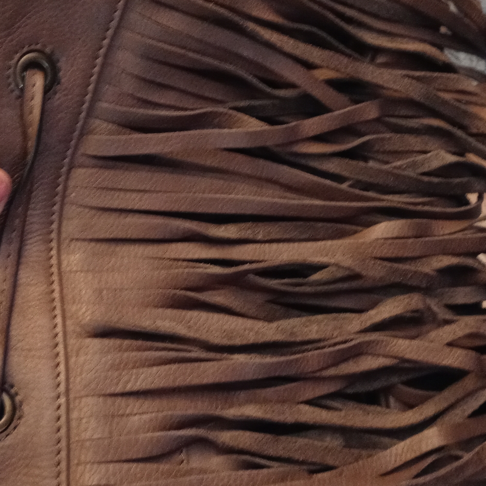 Fringe Frye handbag